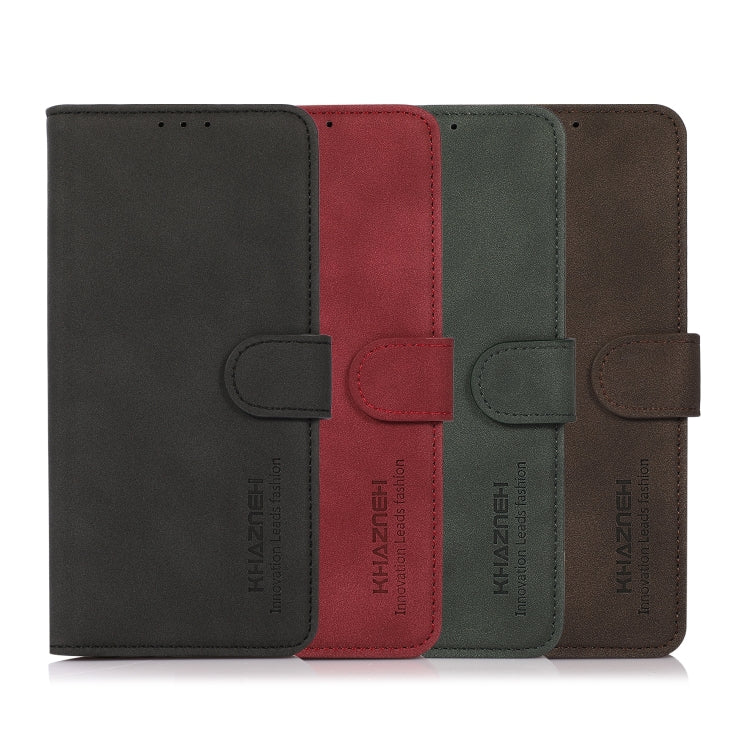 For Xiaomi 13 Lite / Civi 2 KHAZNEH Matte Texture Leather Phone Case(Black) - Xiaomi Cases by buy2fix | Online Shopping UK | buy2fix