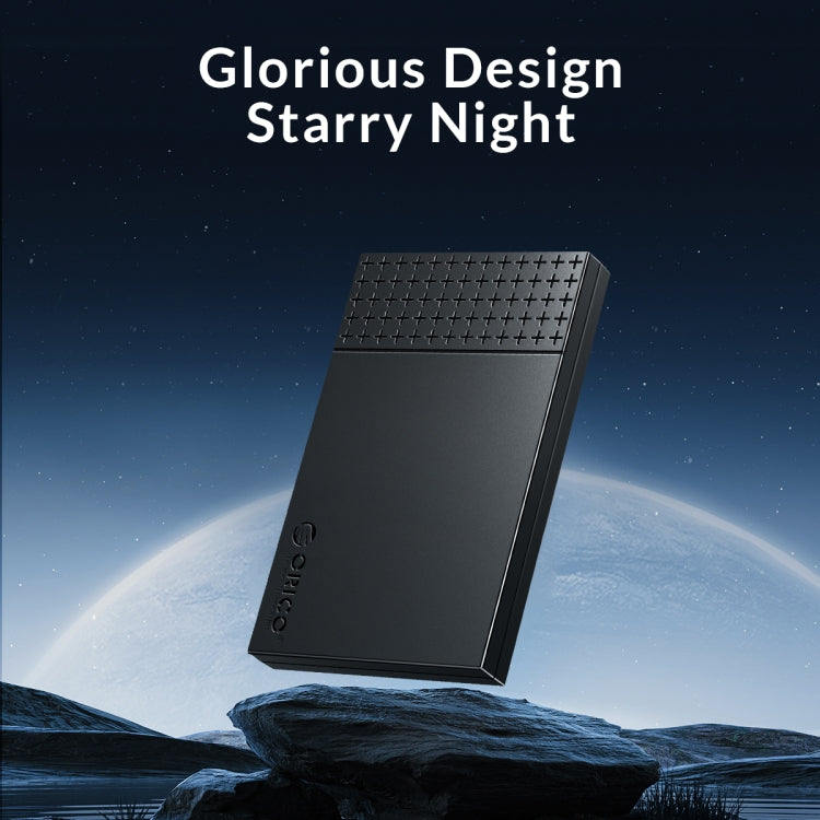 ORICO ORICO-2526U3-V1 2.5 inch USB 3.0 Micro-B Hard Drive Enclosure External Storage Case(Black) - HDD Enclosure by ORICO | Online Shopping UK | buy2fix