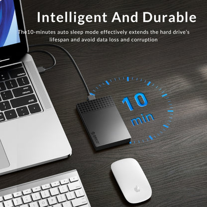 ORICO ORICO-2526U3-V1 2.5 inch USB 3.0 Micro-B Hard Drive Enclosure External Storage Case(Black) - HDD Enclosure by ORICO | Online Shopping UK | buy2fix