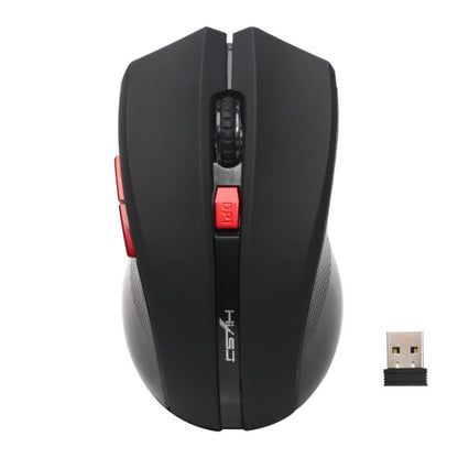 HXSJ X50 2.4G 6 Keys 1600DPI Three-speed Adjustable Wireless Mouse(Black) - Wireless Mice by HXSJ | Online Shopping UK | buy2fix