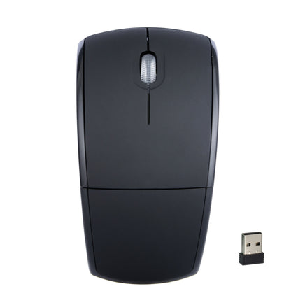 HXSJ ZD-01 1600DPI 2.4GHz Wireless Foldable Mouse(Black) - Wireless Mice by HXSJ | Online Shopping UK | buy2fix
