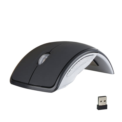 HXSJ ZD-01 1600DPI 2.4GHz Wireless Foldable Mouse(Black) - Wireless Mice by HXSJ | Online Shopping UK | buy2fix