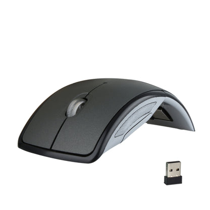 HXSJ ZD-01 1600DPI 2.4GHz Wireless Foldable Mouse(Grey) - Wireless Mice by HXSJ | Online Shopping UK | buy2fix