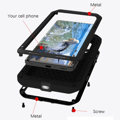 For Xiaomi 13 Pro LOVE MEI Metal Shockproof Life Waterproof Dustproof Phone Case(Army Green) - Xiaomi Cases by LOVE MEI | Online Shopping UK | buy2fix