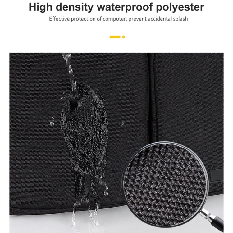 ST11 Polyester Thickened Laptop Bag, Size:13.3 inch(Black) by buy2fix