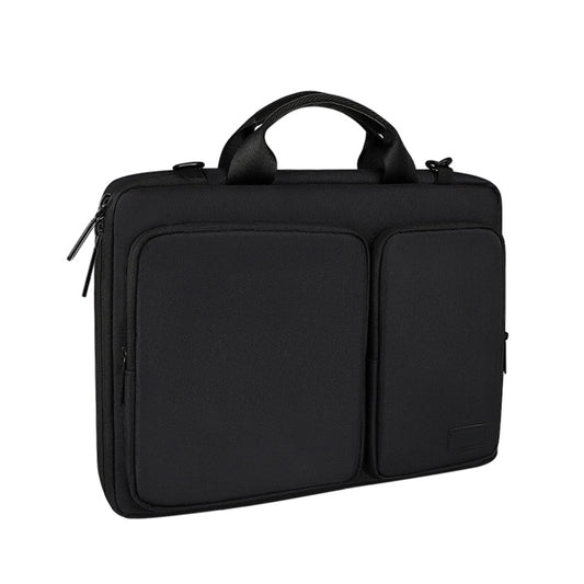 ST11 Polyester Thickened Laptop Bag, Size:14.1-15.4 inch(Black) by buy2fix