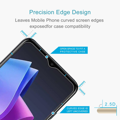 For TECNO Spark Go 2023 50pcs 0.26mm 9H 2.5D Tempered Glass Film by buy2fix
