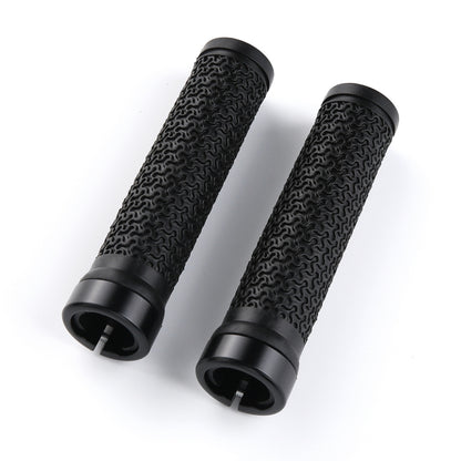 AG13 1 Pair 22mm Caliber Bicycle Grips(Black) by buy2fix