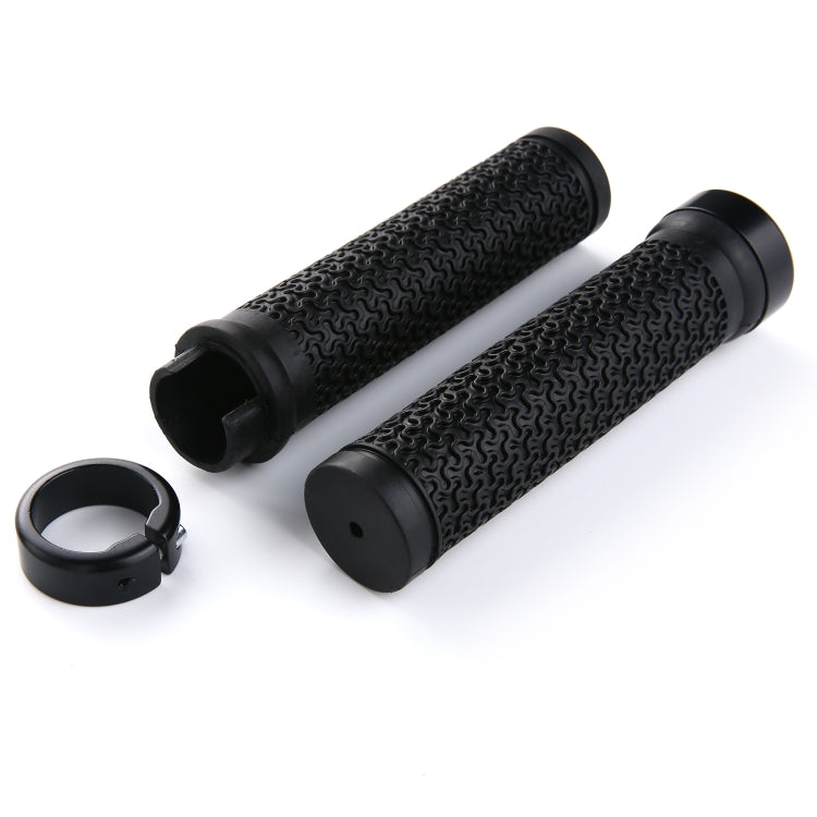 AG13 1 Pair 22mm Caliber Bicycle Grips(Black) by buy2fix