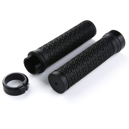 AG13 1 Pair 22mm Caliber Bicycle Grips(Black) by buy2fix