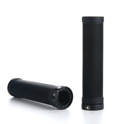 AG40 1 Pair 22mm Caliber Bicycle Grips(Black) by buy2fix