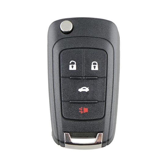 For Opel Car Keys Replacement Car Key Case with Foldable Key Blade(3 Buttons/Sedan Button)