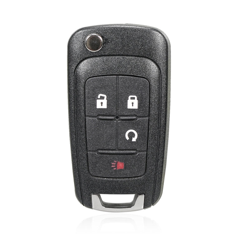 For Opel Car Keys Replacement Car Key Case with Foldable Key Blade(3 Buttons/Start Button) - Remote Car Key by buy2fix | Online Shopping UK | buy2fix