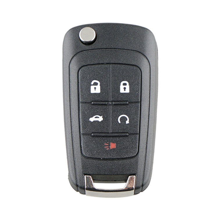 For Opel Car Keys Replacement Car Key Case with Foldable Key Blade(5 Sedan Button) - Remote Car Key by buy2fix | Online Shopping UK | buy2fix