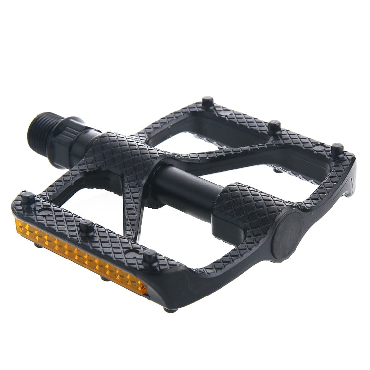 B610 1 Pair Mountain Bicycle Carbon Fiber Palin Bearing Pedals(Black) by buy2fix