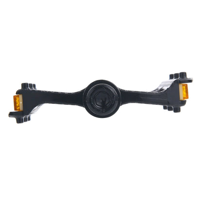 B610 1 Pair Mountain Bicycle Carbon Fiber Palin Bearing Pedals(Red) by buy2fix