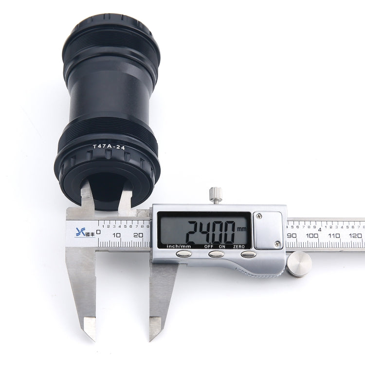 T47A24 Bottom Bracket Fits 68mm/73mm Width of Bicycle Frame(Black) by buy2fix