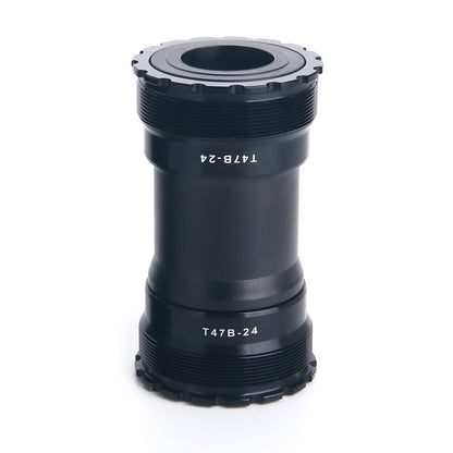 T47B24 Bottom Bracket Fits 86.5mm Width of Bicycle Frame(Black) by buy2fix