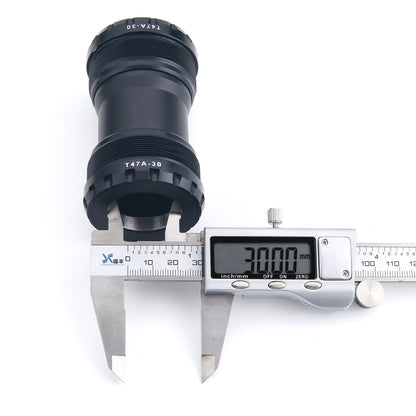 T47A30 Bottom Bracket Fits 68mm/73mm Width of Bicycle Frame(Black) by buy2fix