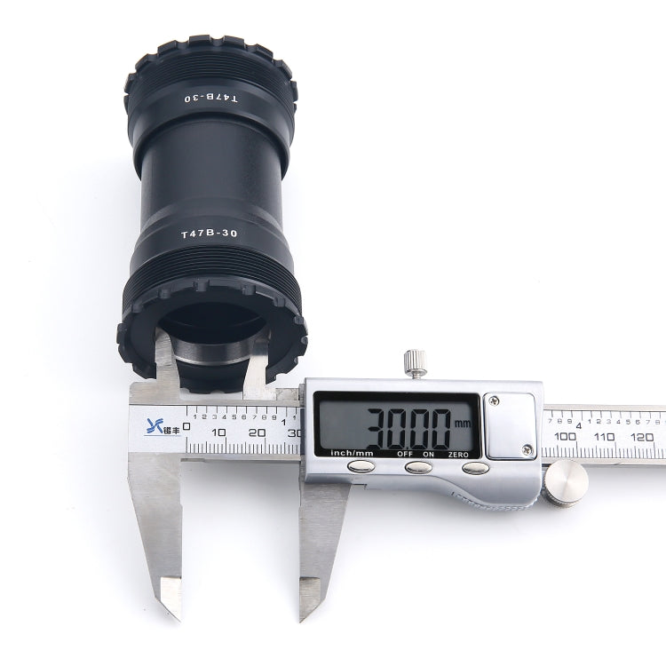 T47B30 Bottom Bracket Fits 86.5mm Width of Bicycle Frame(Black) by buy2fix