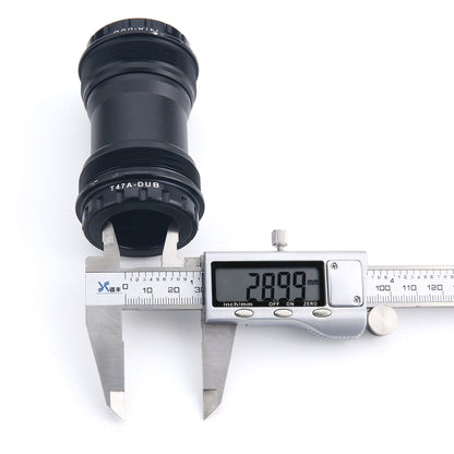 T47ADUB Bottom Bracket Fits 68mm/73mm Width of Bicycle Frame(Black) by buy2fix