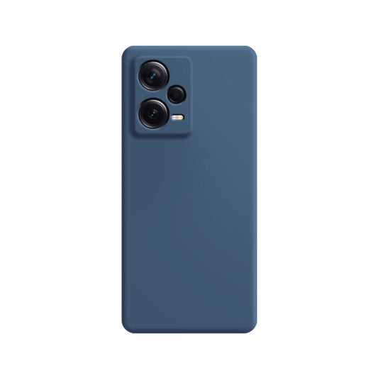 For Xiaomi Redmi Note 12 5G Global Imitation Liquid Silicone Phone Case(Blue) by buy2fix
