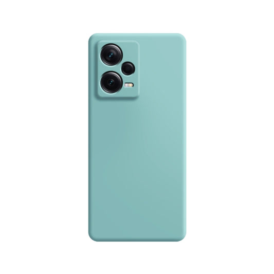 For Xiaomi Redmi Note 12 5G Global Imitation Liquid Silicone Phone Case(Sky Blue) by buy2fix
