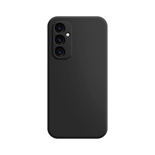Pour Samsung Galaxy A14 5G Étui de téléphone en silicone liquide imitation (Noir)