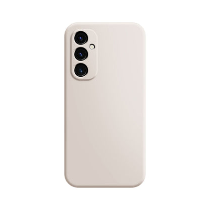For Samsung Galaxy A34 5G Imitation Liquid Silicone Phone Case(White) by buy2fix