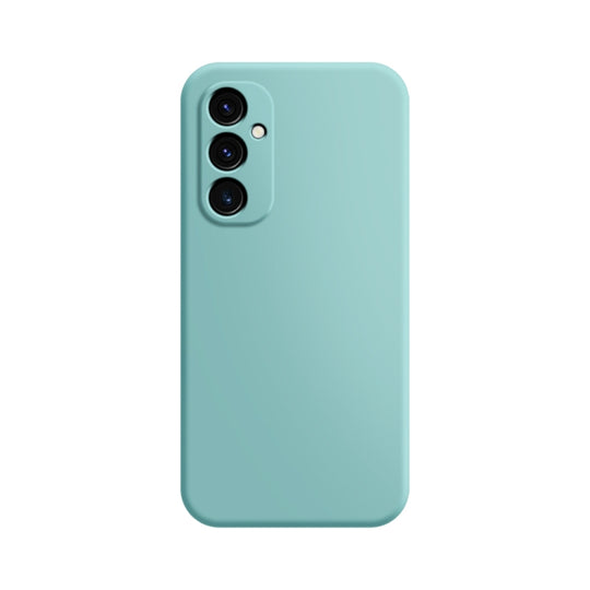Pour Samsung Galaxy A34 5G Étui de téléphone en silicone liquide imitation (bleu ciel)