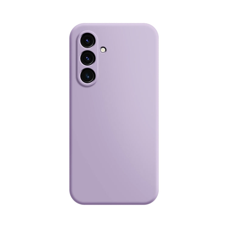 For Samsung Galaxy A54 5G Imitation Liquid Silicone Phone Case(Purple) by buy2fix