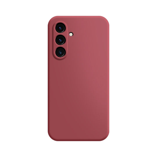 Pour Samsung Galaxy A54 5G Étui de téléphone en silicone liquide imitation (rouge)