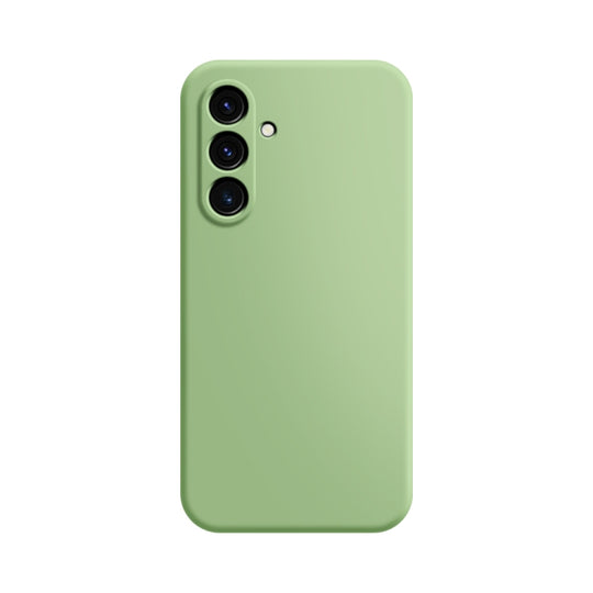 Pour Samsung Galaxy A54 5G Coque de téléphone en silicone liquide imitation (vert matcha)