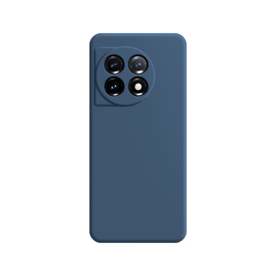 For OnePlus 11 Imitation Liquid Silicone Phone Case(Blue)