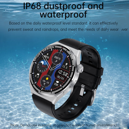 HDT 3 Max 1.6 inch Steel Band IP67 Waterproof Smart Watch Support Bluetooth Call / NFC(Silver) by buy2fix