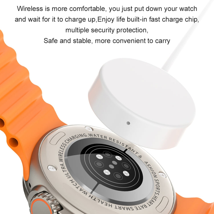 K9 Ultra Pro 1.39 inch Silicone Band IP67 Waterproof Smart Watch Support Bluetooth Call / NFC(Orange) by buy2fix