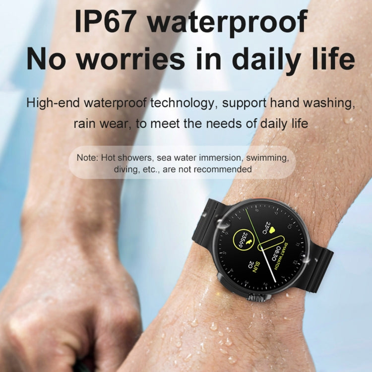 K9 Ultra Pro 1.39 inch Silicone Band IP67 Waterproof Smart Watch Support Bluetooth Call / NFC(Yellow) - Smart Watches by buy2fix | Online Shopping UK | buy2fix