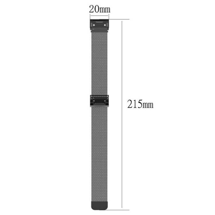 For Garmin Fenix 5S Milanese Watch Band(Colorful) - Watch Bands by buy2fix | Online Shopping UK | buy2fix