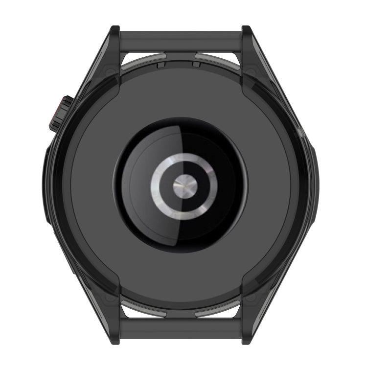 For Huawei Watch GT 3 SE Electroplating Half-pack Watch Protective Case(Transparent Black) by buy2fix