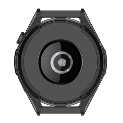 For Huawei Watch GT 3 SE Electroplating Half-pack Watch Protective Case(Transparent Black) by buy2fix