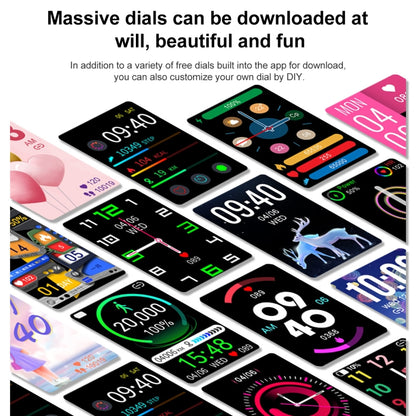 M6 1.5 inch Steel Band Earphone Detachable IP68 Waterproof Smart Watch Support Bluetooth Call(Black) by buy2fix