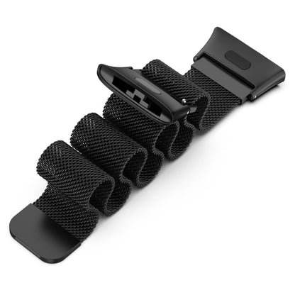 For Xiaomi Redmi Watch 3 / Mi Watch Lite 3 Milanese Metal Watch Band(Black) - Watch Bands by buy2fix | Online Shopping UK | buy2fix