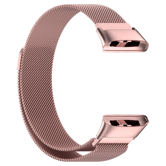 For Xiaomi Redmi Watch 3 / Mi Watch Lite 3 Milanese Metal Watch Band(Rose Pink) - Watch Bands by buy2fix | Online Shopping UK | buy2fix