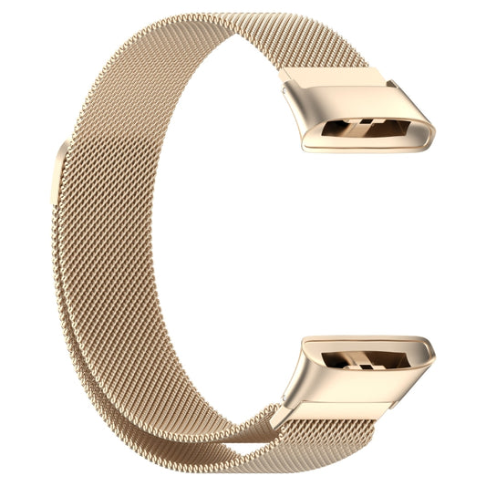 For Xiaomi Redmi Watch 3 / Mi Watch Lite 3 Milanese Metal Watch Band(Champagne) - Watch Bands by buy2fix | Online Shopping UK | buy2fix