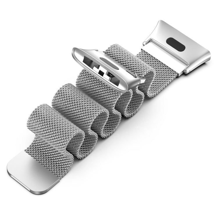 For Xiaomi Redmi Watch 3 / Mi Watch Lite 3 Milanese Metal Watch Band(Silver) - Watch Bands by buy2fix | Online Shopping UK | buy2fix