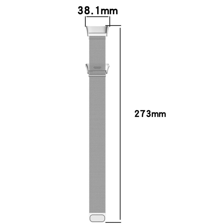 For Xiaomi Redmi Watch 3 / Mi Watch Lite 3 Milanese Metal Watch Band(Silver) - Watch Bands by buy2fix | Online Shopping UK | buy2fix