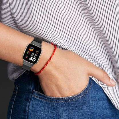 For Xiaomi Redmi Watch 3 / Mi Watch Lite 3 Milanese Metal Watch Band(Silver) - Watch Bands by buy2fix | Online Shopping UK | buy2fix