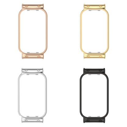 For Redmi Band 2 Metal Frame Watch Protective Case(Silver) - Watch Cases by buy2fix | Online Shopping UK | buy2fix
