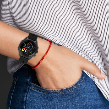 For Garmin Forerunner 265S 18mm Solid Color Silicone Watch Band(Grey) by buy2fix