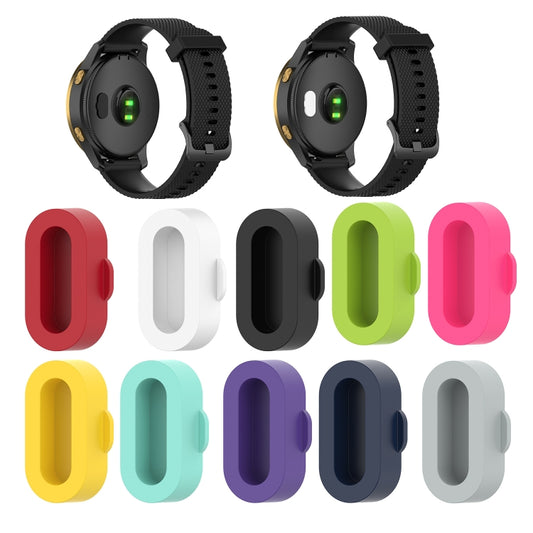 For Garmin Forerunner 265 / 265S / 965 10pcs Watch Charging Port Universal Dust Plug - Watch Cases by buy2fix | Online Shopping UK | buy2fix